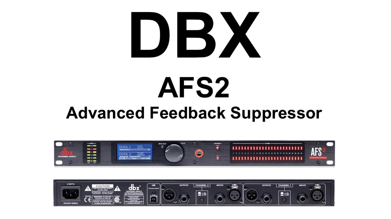 DBX AFS2 Advanced Feedback (Thai version) - Simple Setup Video