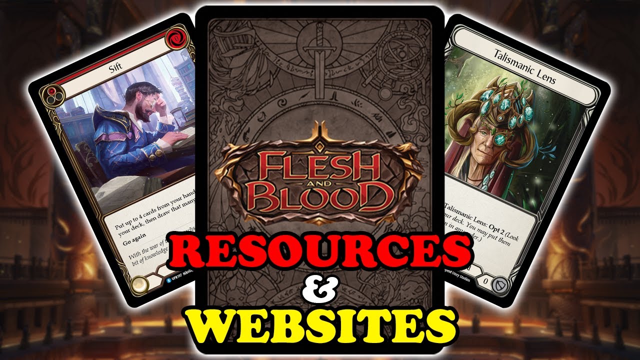 New Player Flesh and Blood Resource Guide - YouTube