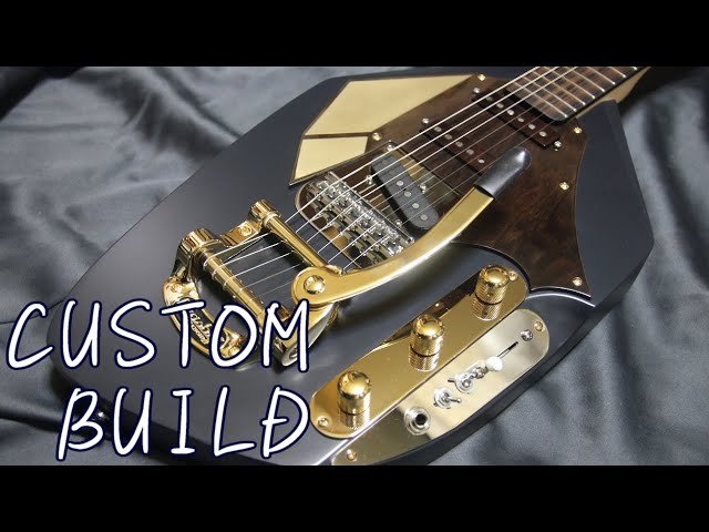 Phantomっぽいギターを作ってみた【ギター製作】Electric Guitar