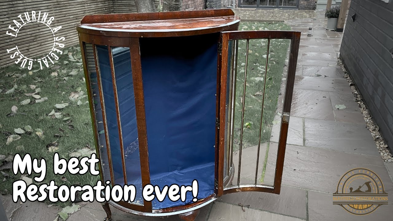 Watch How I RESTORED this Vintage Cabinet. ft JAY from