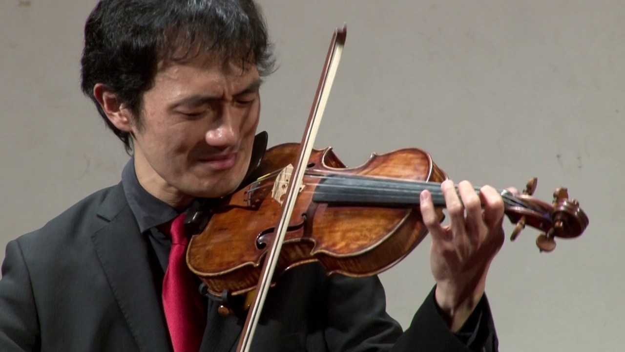 Bach Sarabande Partita No.2 for Solo Violin, Hiroshi Hashimoto
