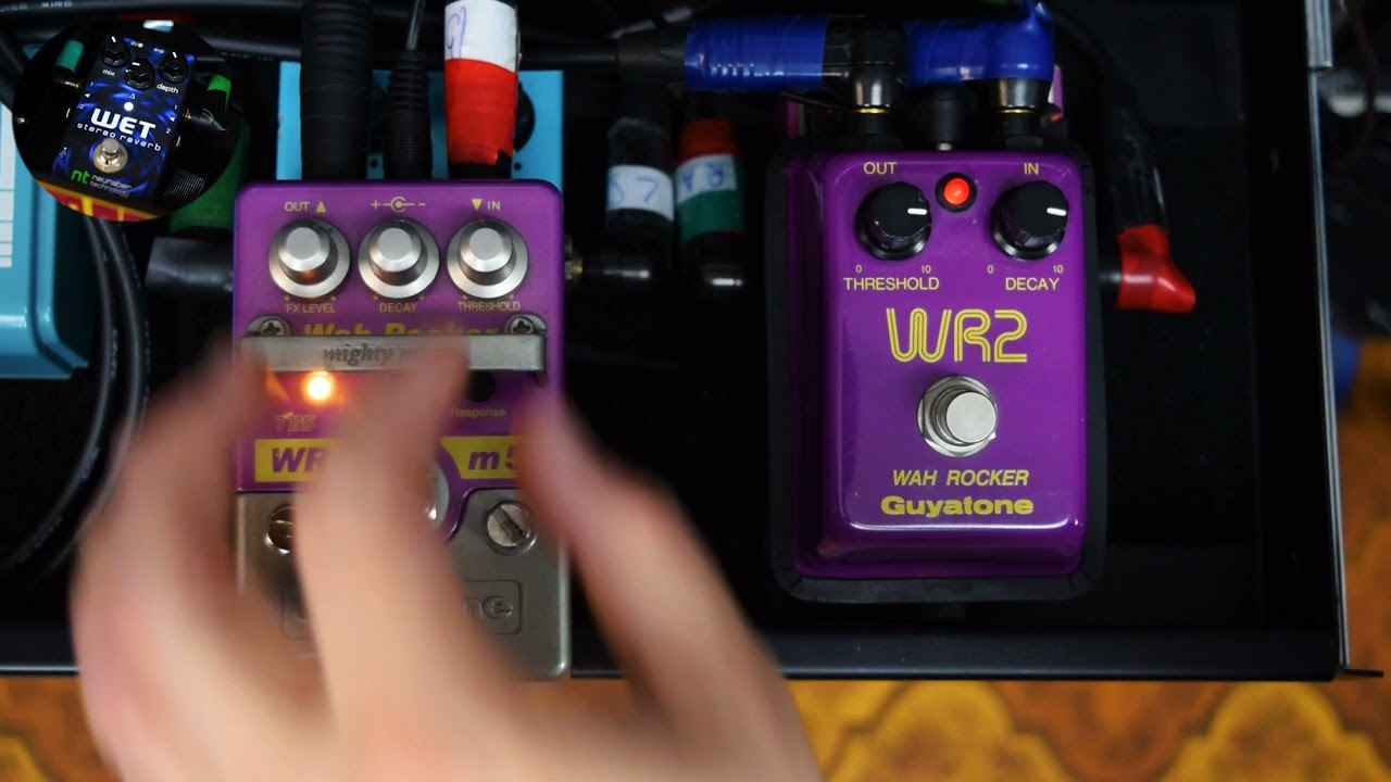 商品紹介動画〕Guyatone SWR2 STEVIE SALAS WAH ROCKER - YouTube