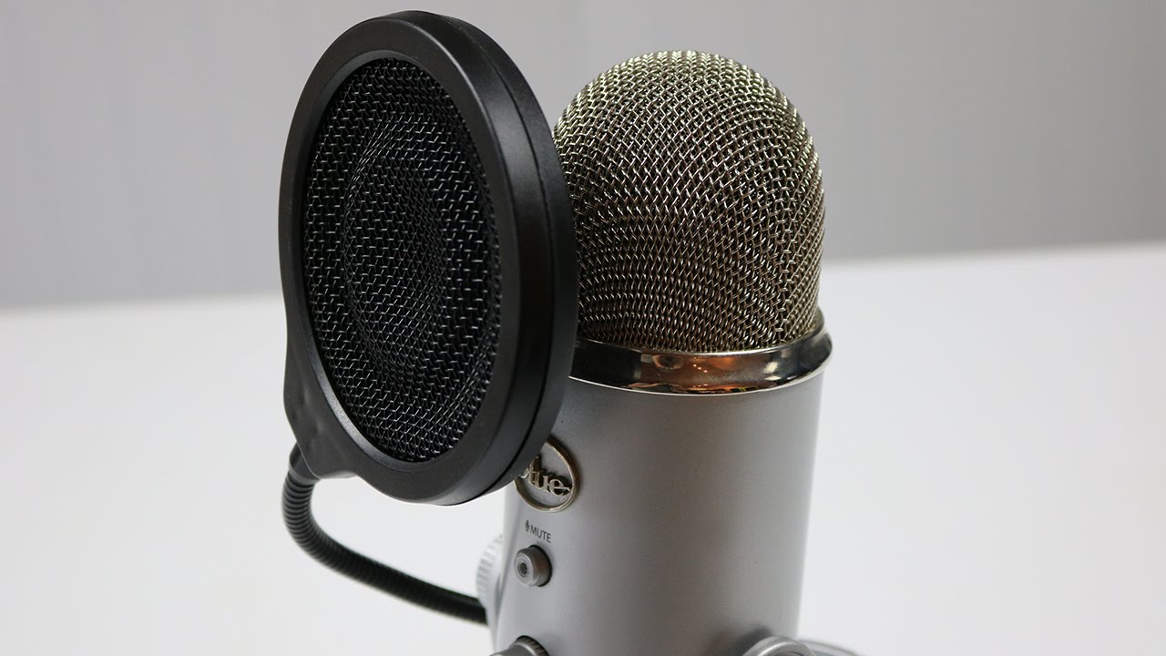 Auphonix Pop Filter for the Blue Yeti - YouTube