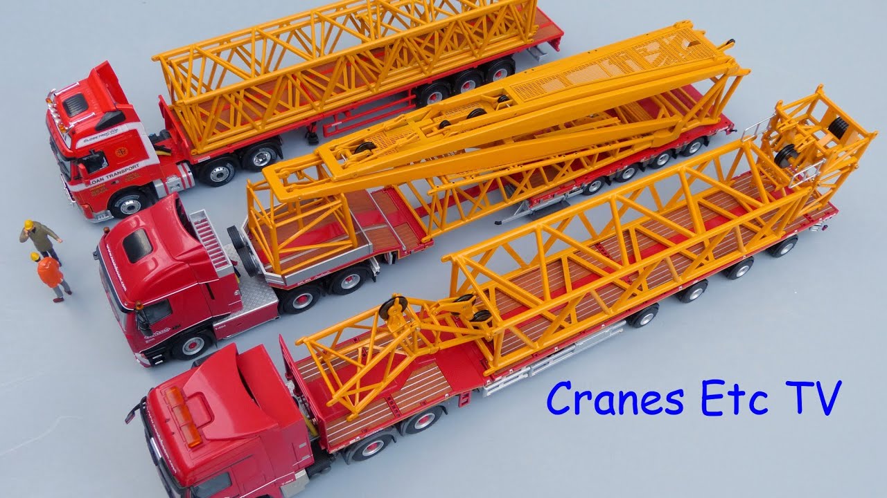 NZG Liebherr LTM 11200-9.1 Mobile Crane Part 3 by Cranes Etc TV