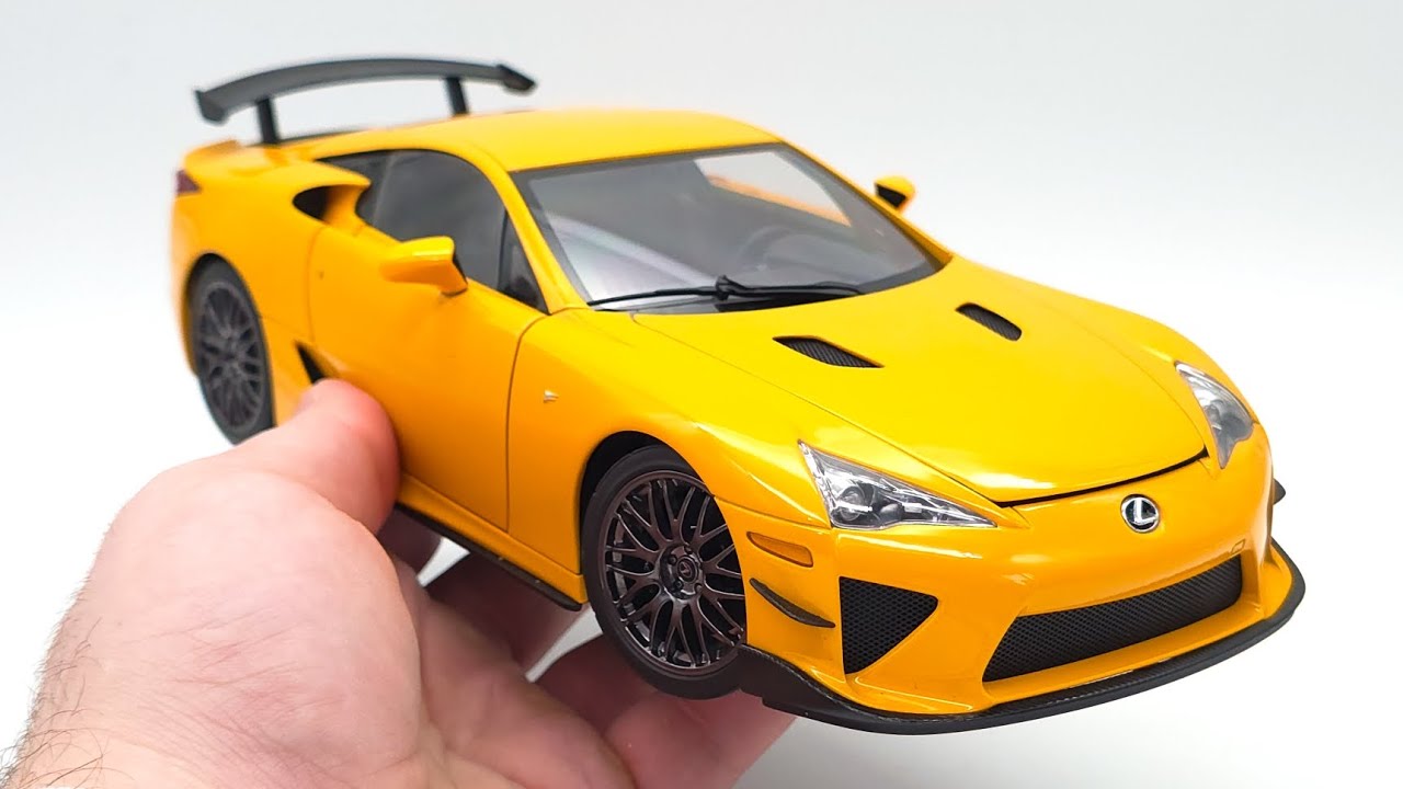 1:18 AUTOart Lexus LFA nürburgring By Scale Reviews - YouTube