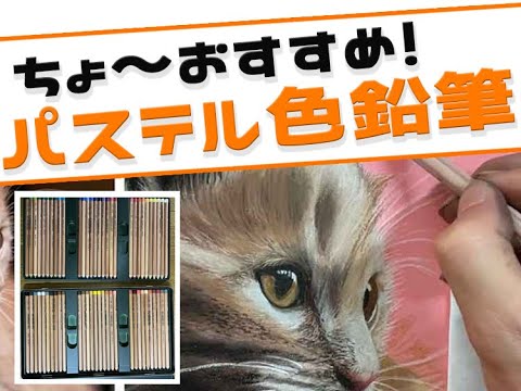 保存版！超おすすめのパステル色鉛筆 #パステル画 #パステル色鉛筆