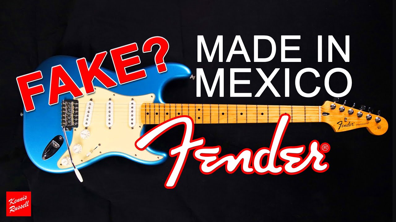 Are Fenders Made In Mexico Fakes or Real? | MIM Fender