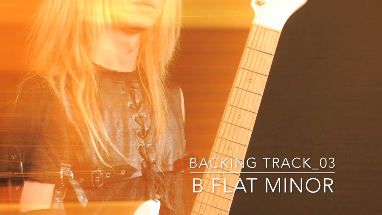 Backing Track 03 B FLAT MINOR by SYU(GALNERYUS) - YouTube