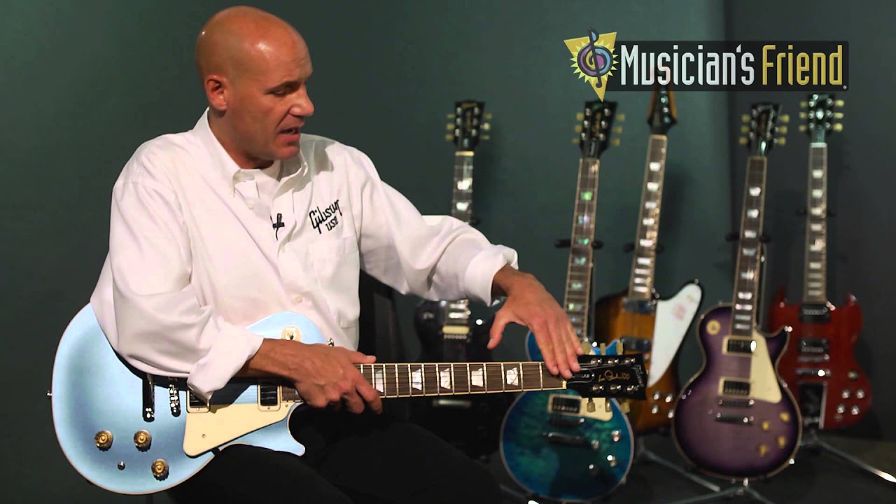 Gibson 2015 Les Paul Deluxe Metallic Electric Guitar - YouTube