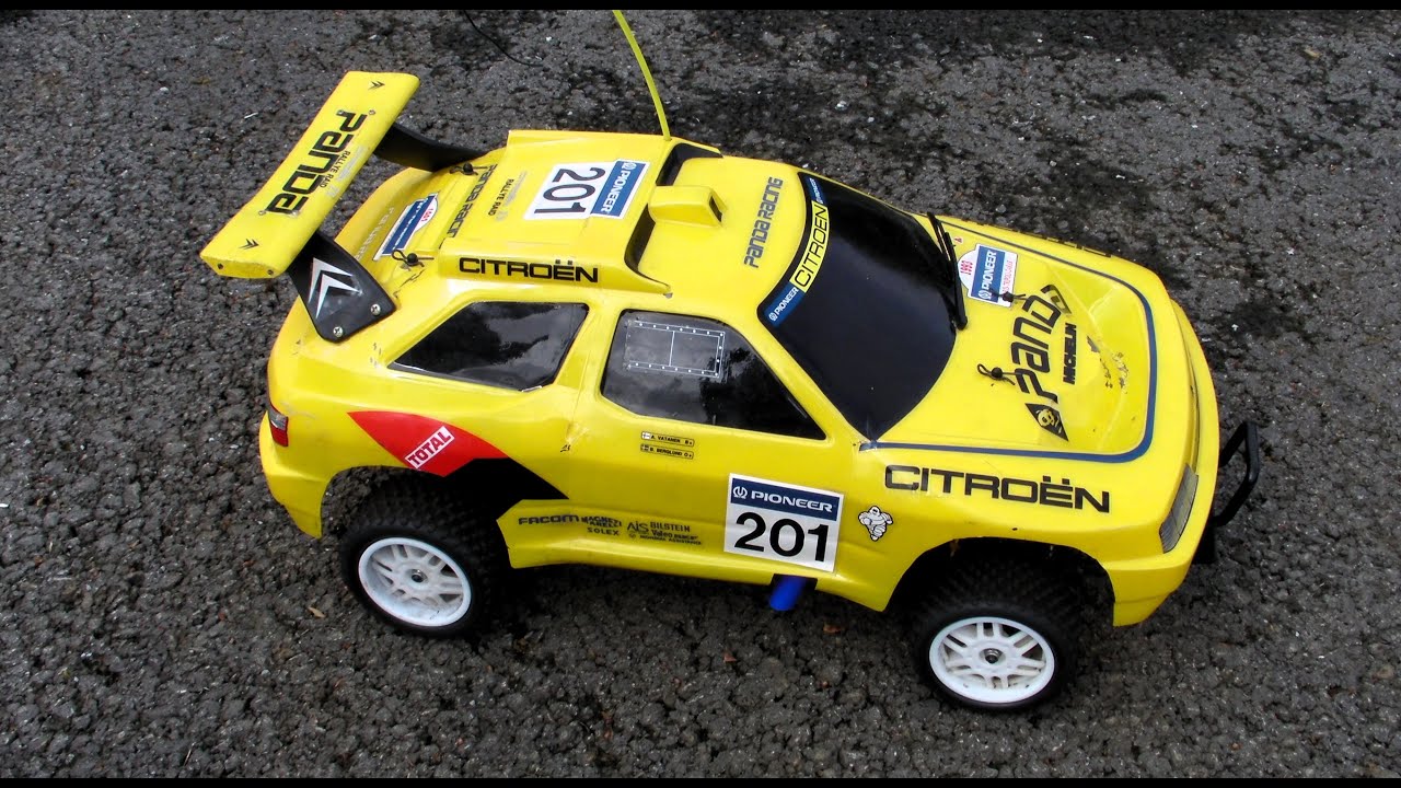 Panda ZX RALLY RAID 1/10 NITRO RC - YouTube