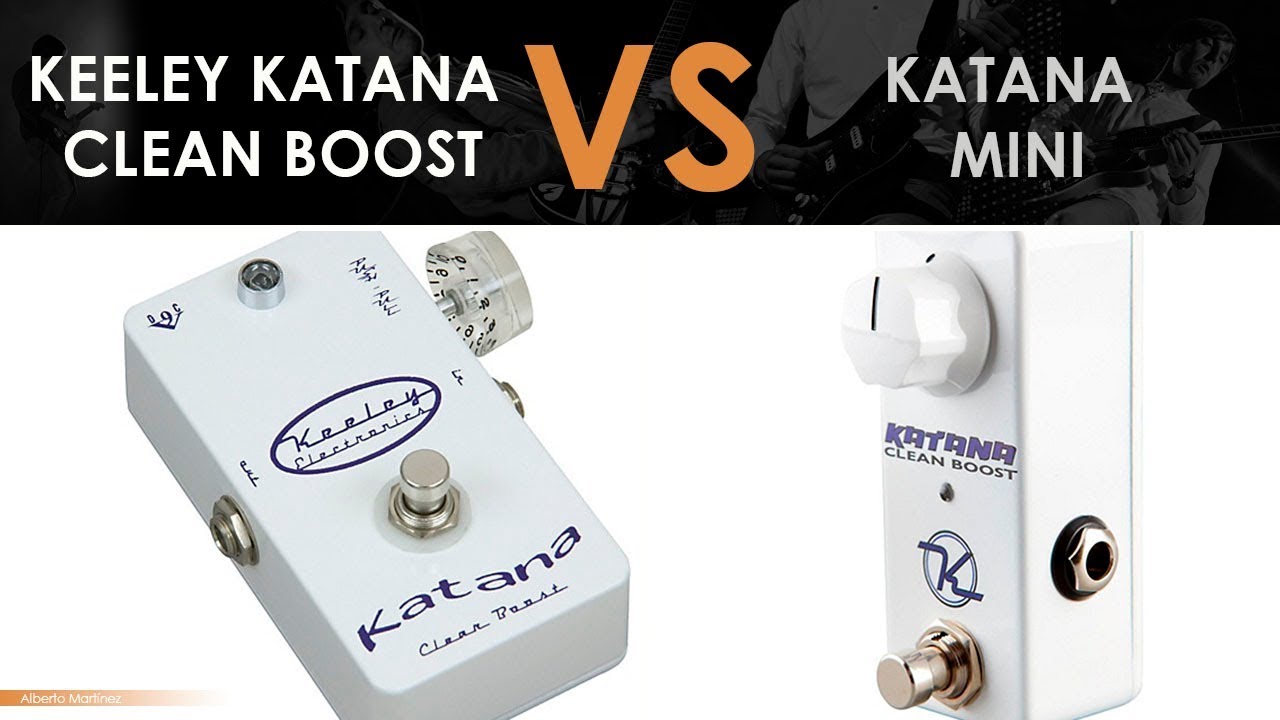 Keeley Katana Clean boost - クリアで癖のない極上ブースター