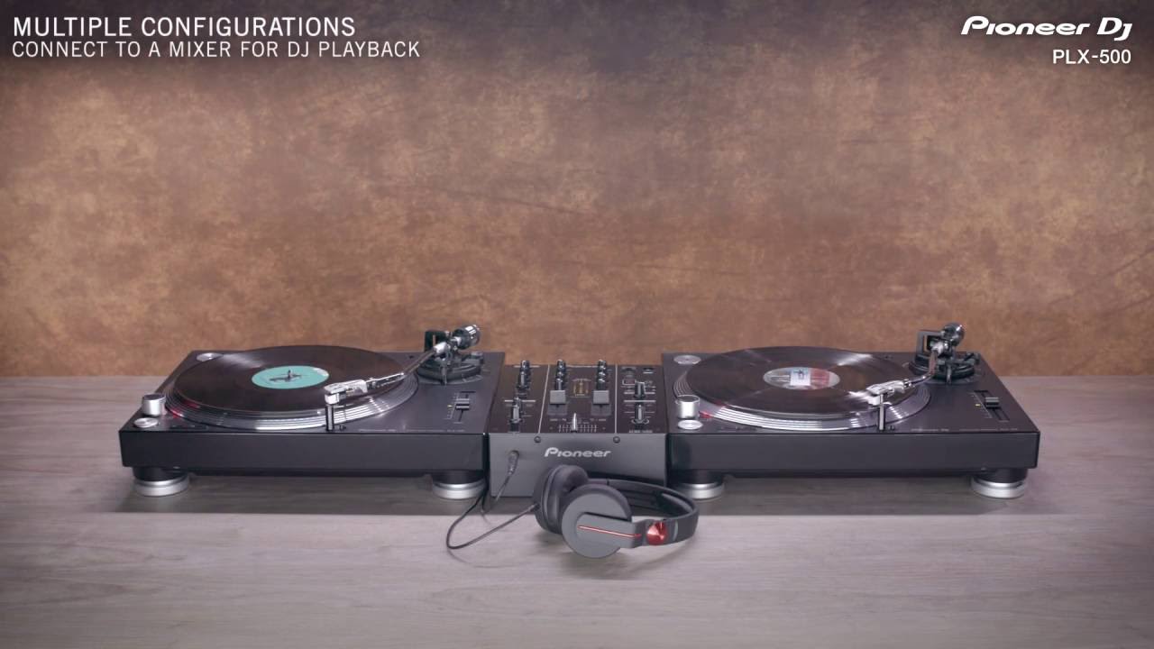 Pioneer DJターンテーブル【PLX-500-K】｜島村楽器 アミュプラザ博多店