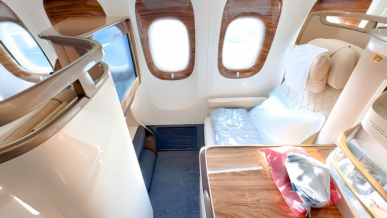 Emirates New Business Class on Boeing 777-300ER from Dubai to