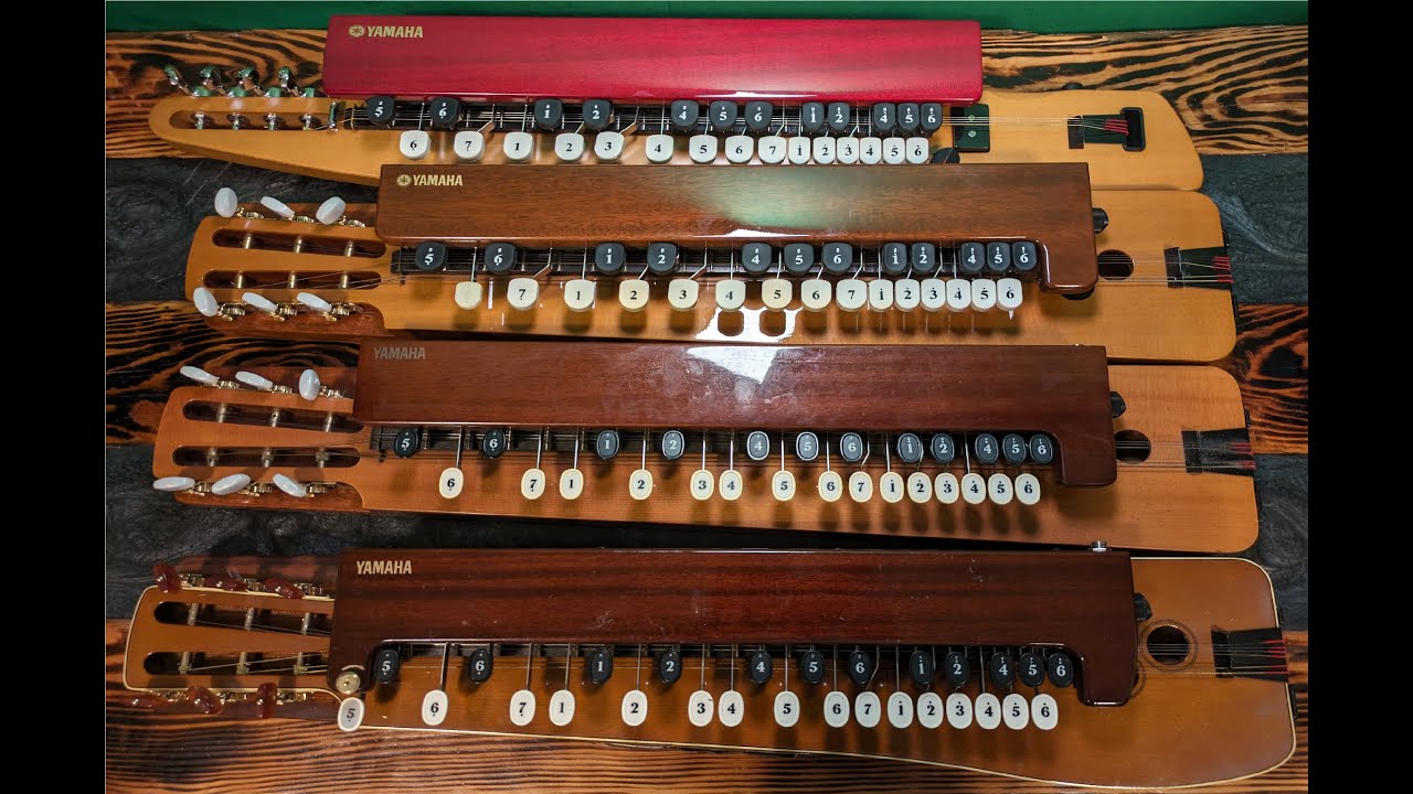 Taishokoto (大正琴) Comparisons #14 - Yamaha TH-X Line - YouTube