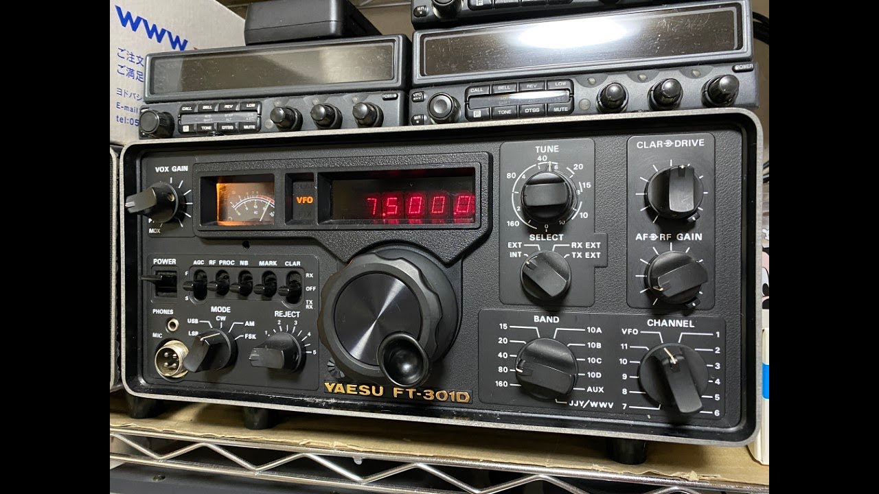 YAESU FT-301Dを入手 | JE6LVE/JP3AEL HP & Blog