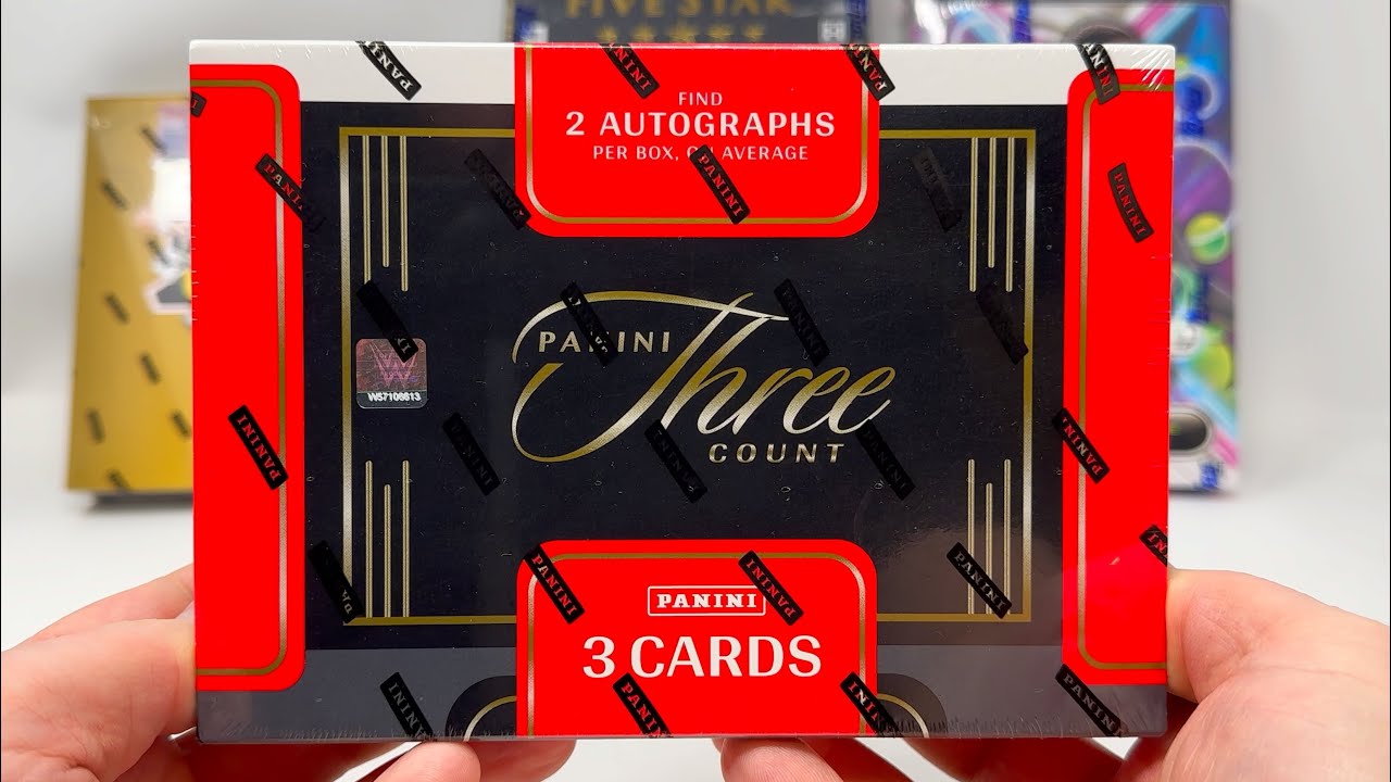 2024 Panini WWE Three Count Hobby Box - YouTube