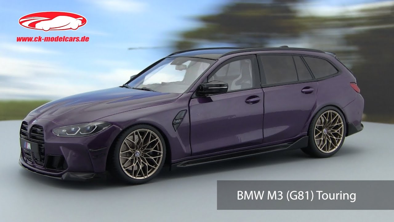 Solido 1:18 BMW M3 (G81) Touring year 2024 purple metallic