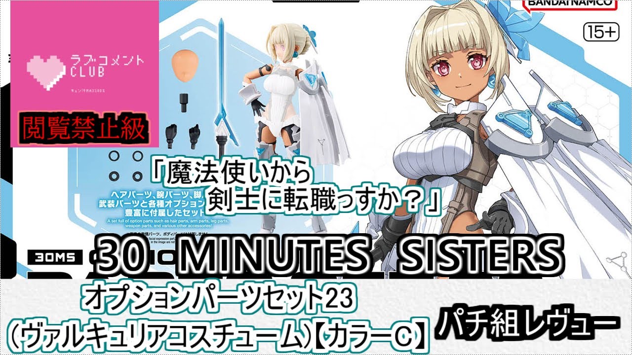Plastic Model] Review of Option Parts Set 23 (Valkyria Costume