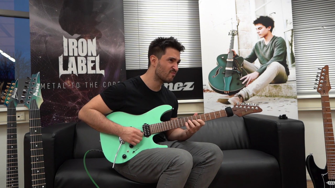 2020 Ibanez AZ242 Sea Foam Green Matte Demo by Ignazio Di Salvo