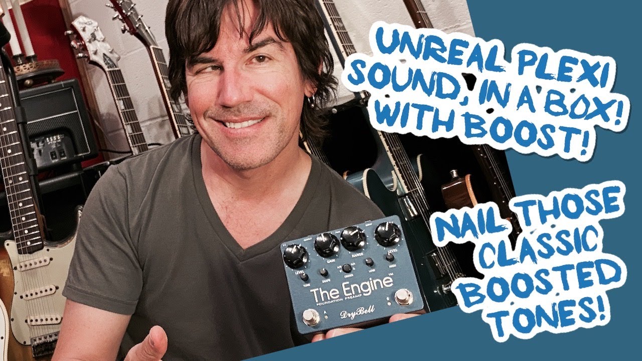 DryBell The Engine: British Amp in A Box + EQ/Boost