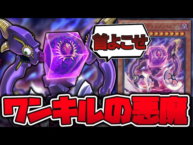 遊戯王】 全てを焼き尽くす悪魔（自分も） 『暗黒方界神 クリムゾン