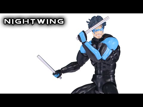 Mafex NIGHTWING No.175 Batman Action Figure Review - YouTube