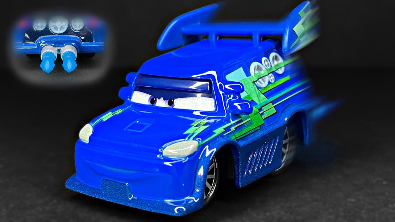 Mattel DJ With Flames Thailand Variant Tuners 2024 Disney Pixar