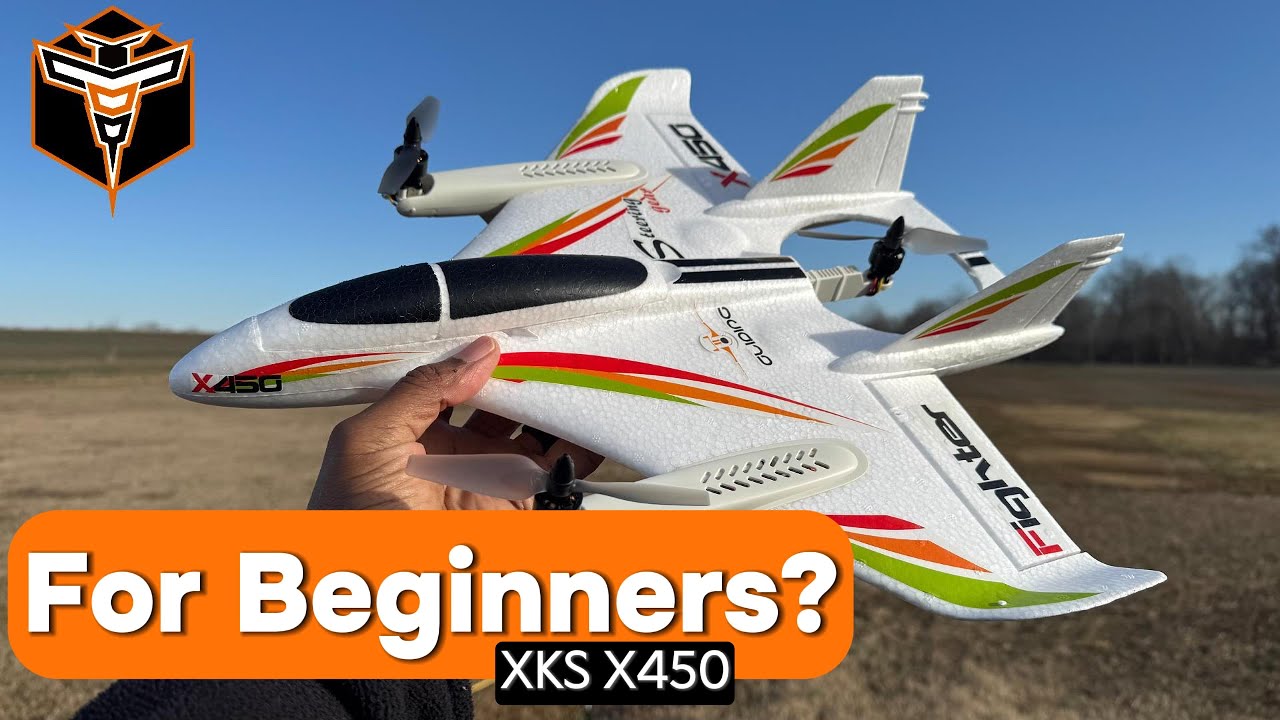 ✈️ Flying the WLtoys XK X450 RC Airplane | VTOL Thrills & 3D