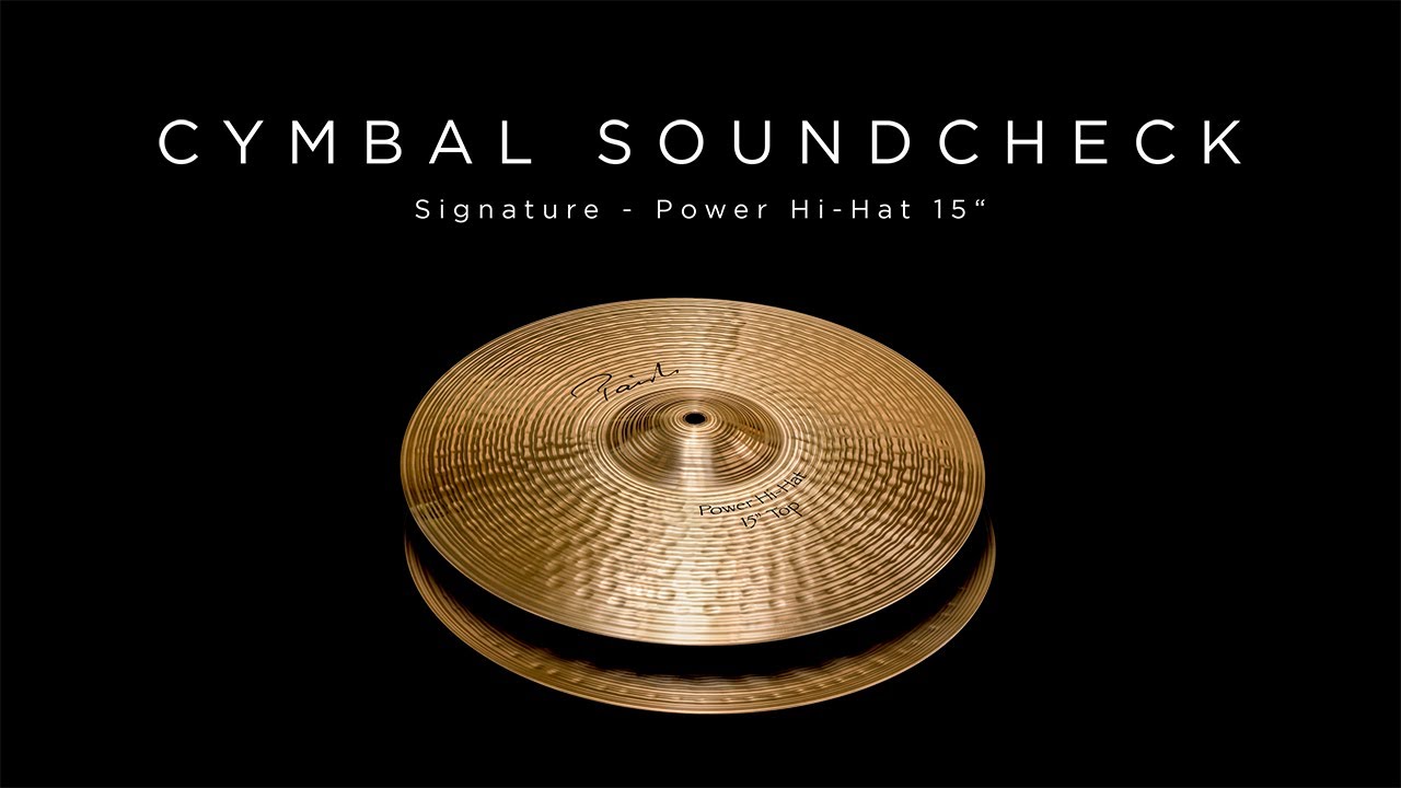 Signature Power Hi-Hat - Paiste