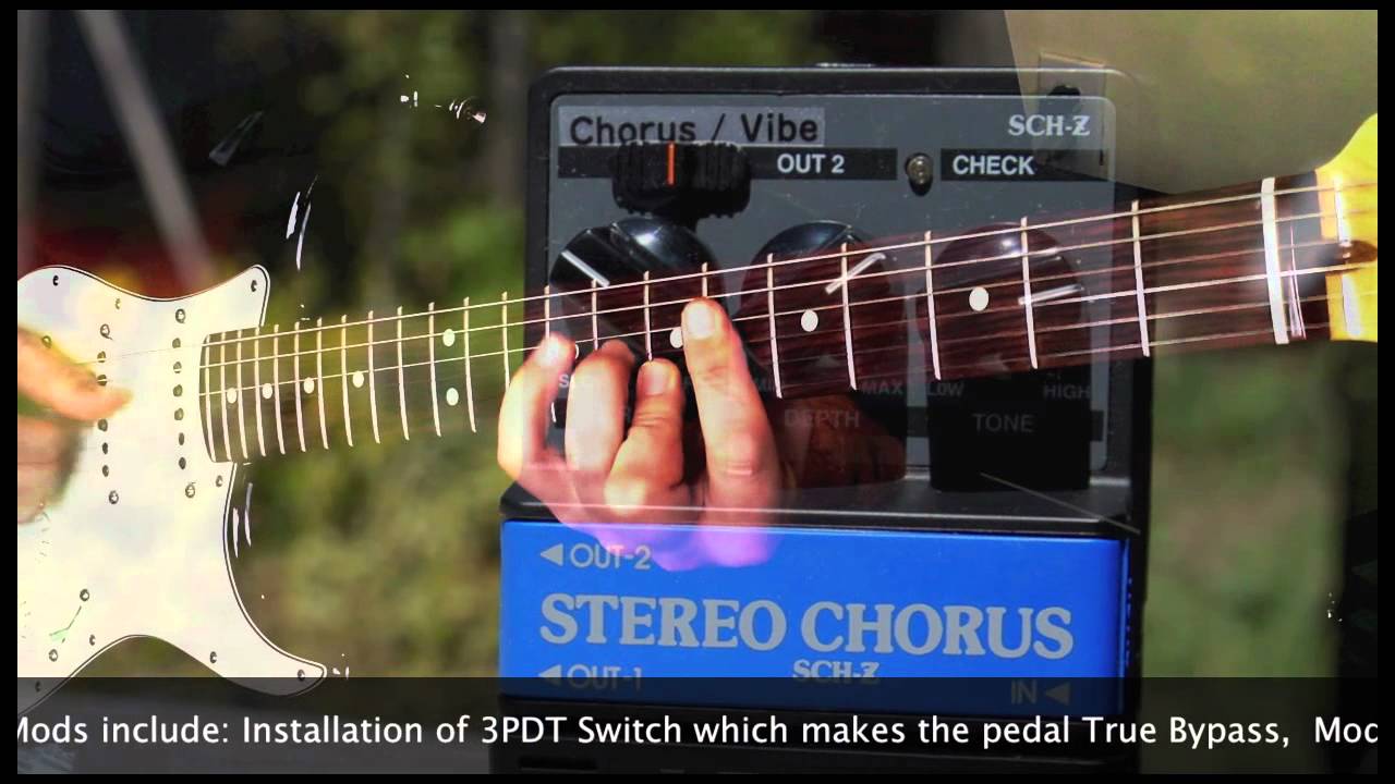 E.W.S. Arion SCH-Z Chorus/Vibe Mod - YouTube