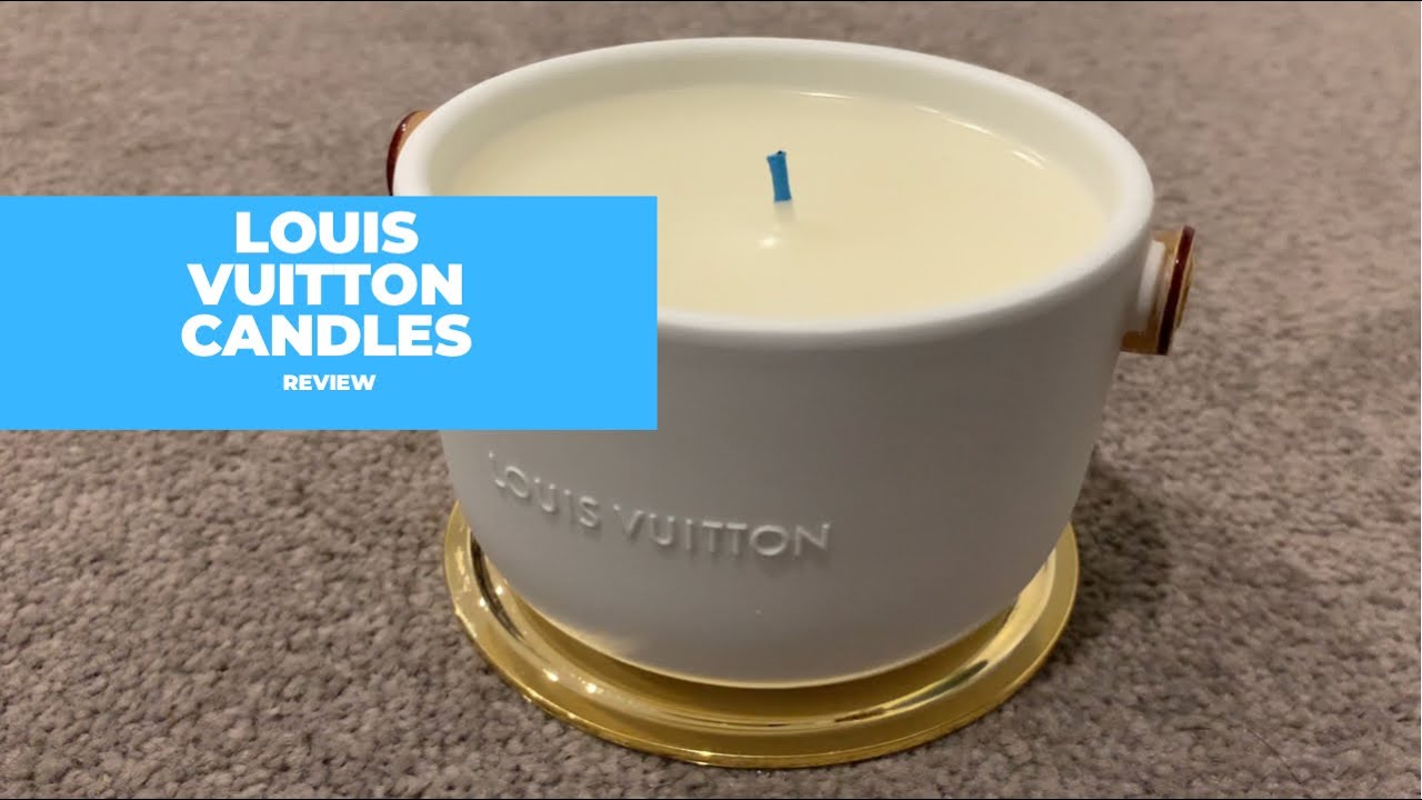 LV candles: Red & blue wick. ♥️💙 My panic buy
