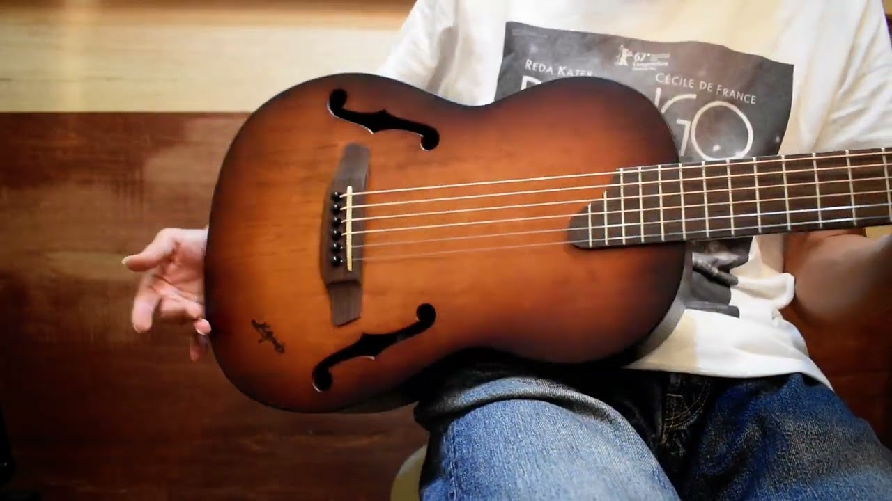 NEW/K.Yairi Nocturne F CTM@guitarshoptantan - YouTube