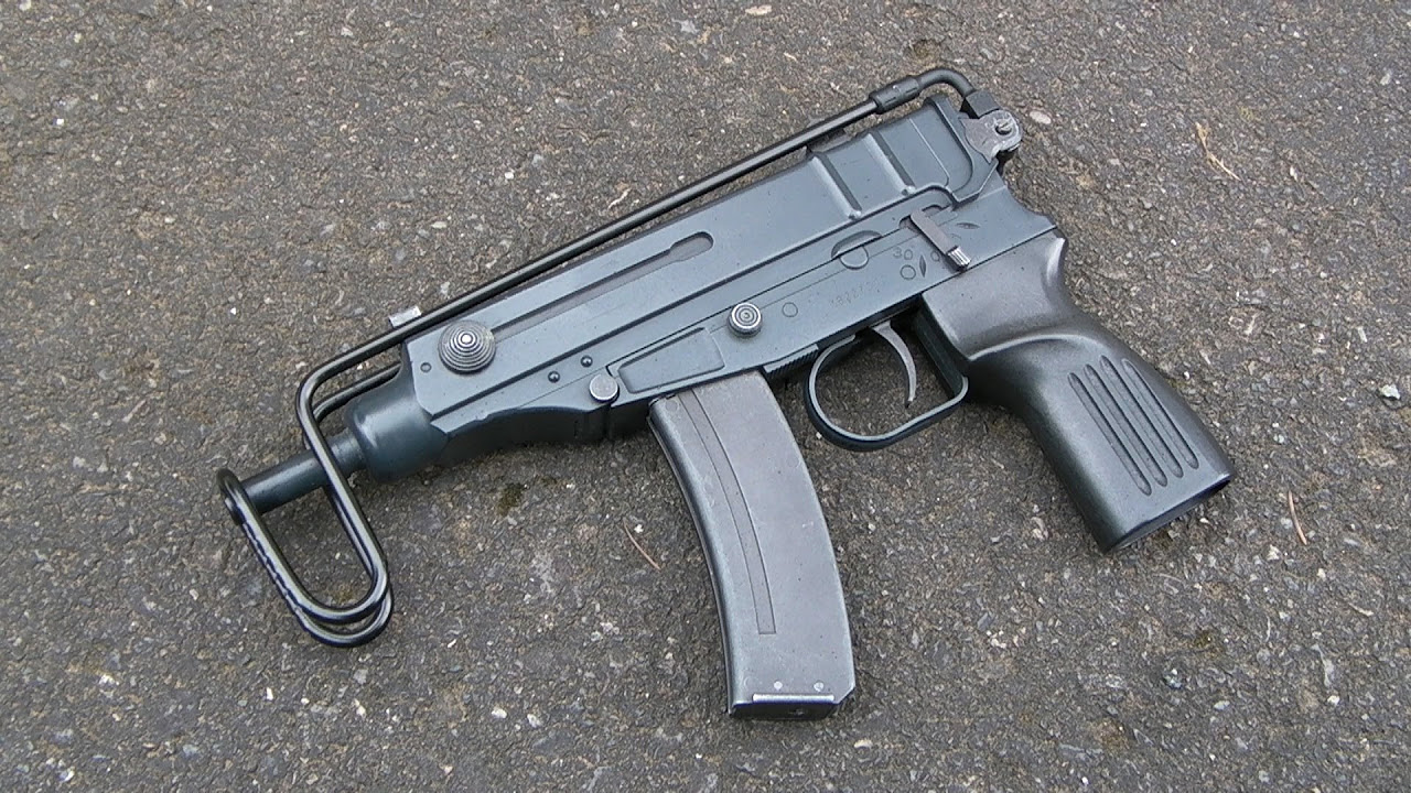 Maruzen Gas Blowback VZ61 Skorpion Review - YouTube