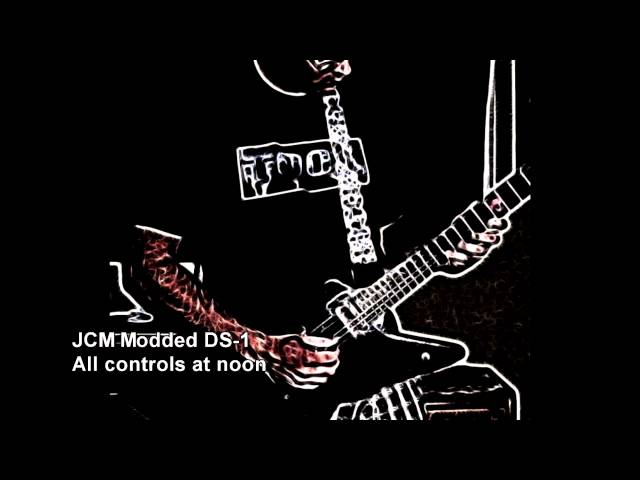 Pedal Mods - Boss DS-1 Distortion - JCM Mod - YouTube