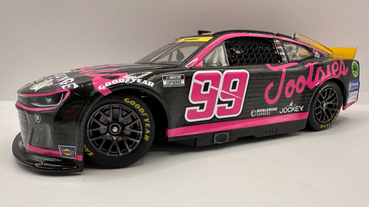 Review: 2024 Daniel Suarez #99 Tootsies Orchid Lounge Pink Chevy