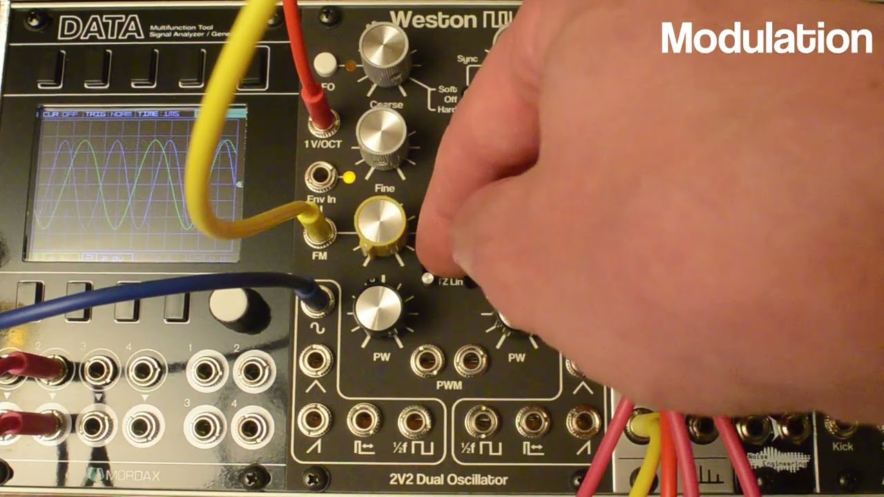 Weston Audio 2V2 Dual VCO with TZFM Eurorack Official Demo - YouTube