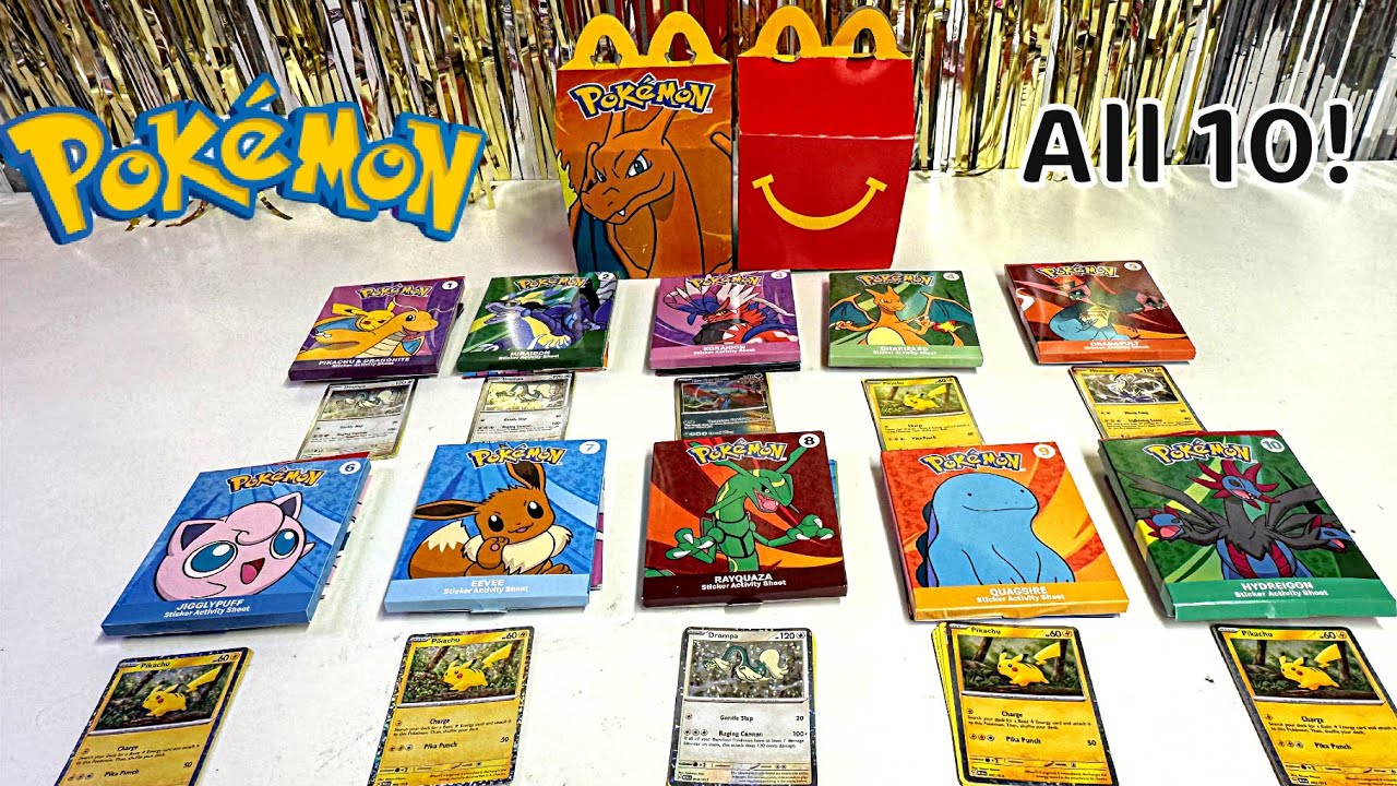 McDonald's Pokémon Happy Meal Collection 2025! 💛♥️ All 10