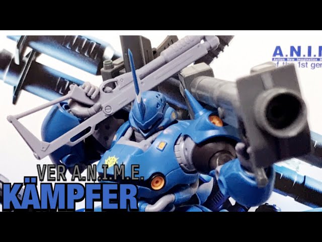 Robot Spirits MS-18E Kämpfer (ver. ANIME) Review - YouTube