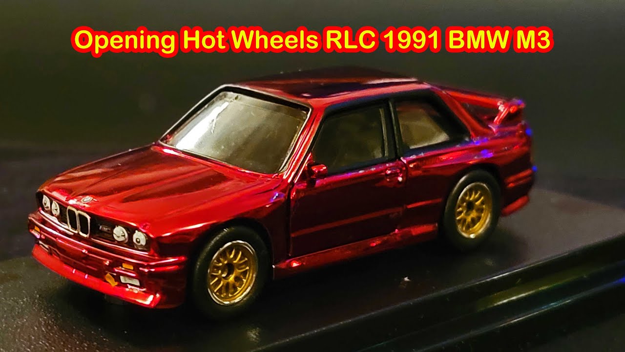 Opening Hot Wheels RLC 1991 BMW M3 - YouTube