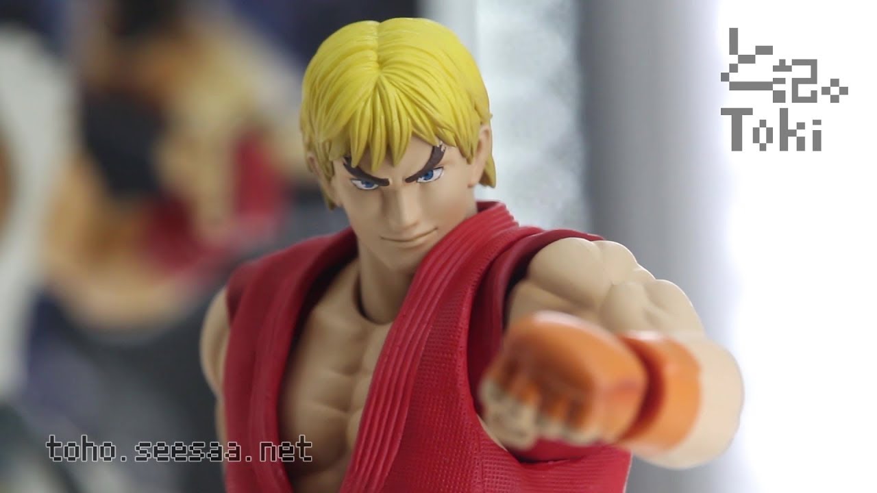 S.H.Figuarts Ken Masters / ケン・マスターズ display - YouTube
