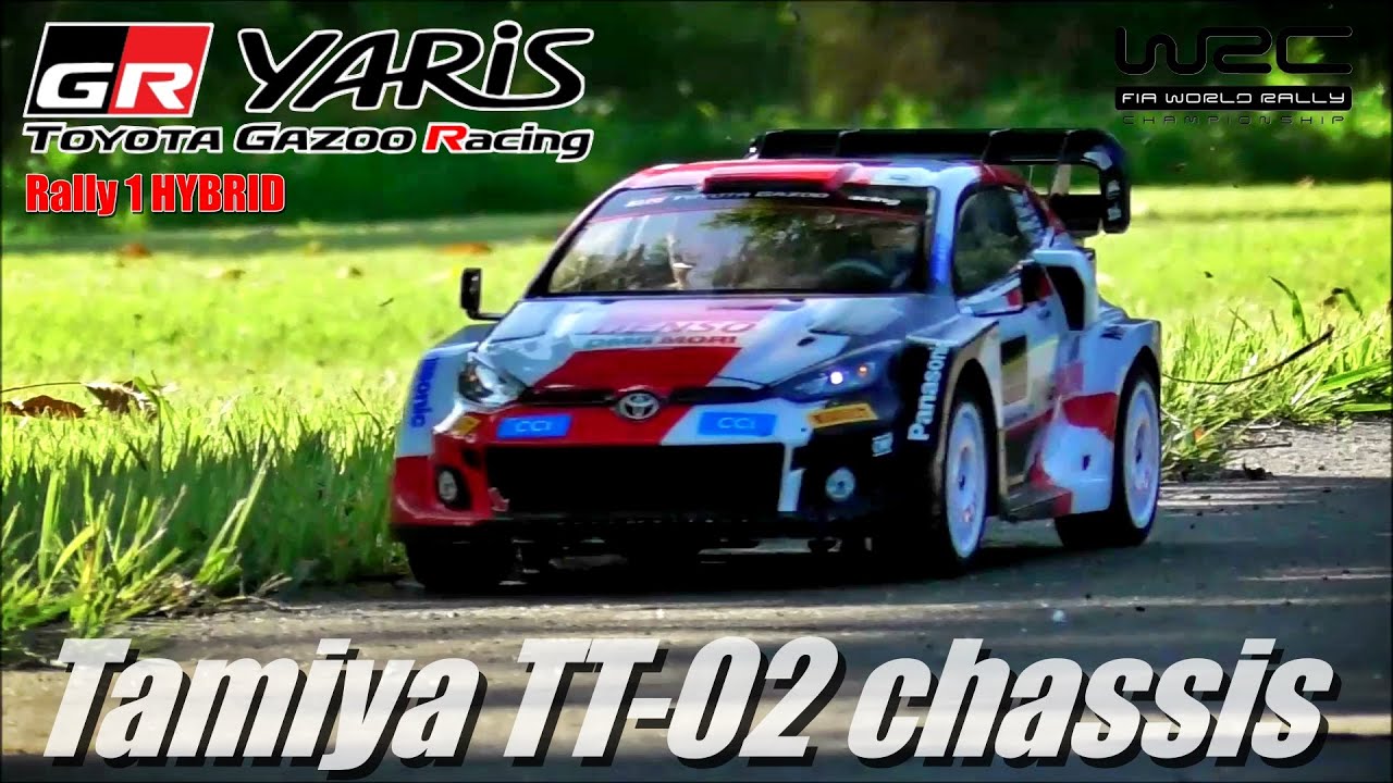 タミヤTT-02 GRヤリス Rally1 HYBRIDが欲しくなるビデオ WANT TT-02
