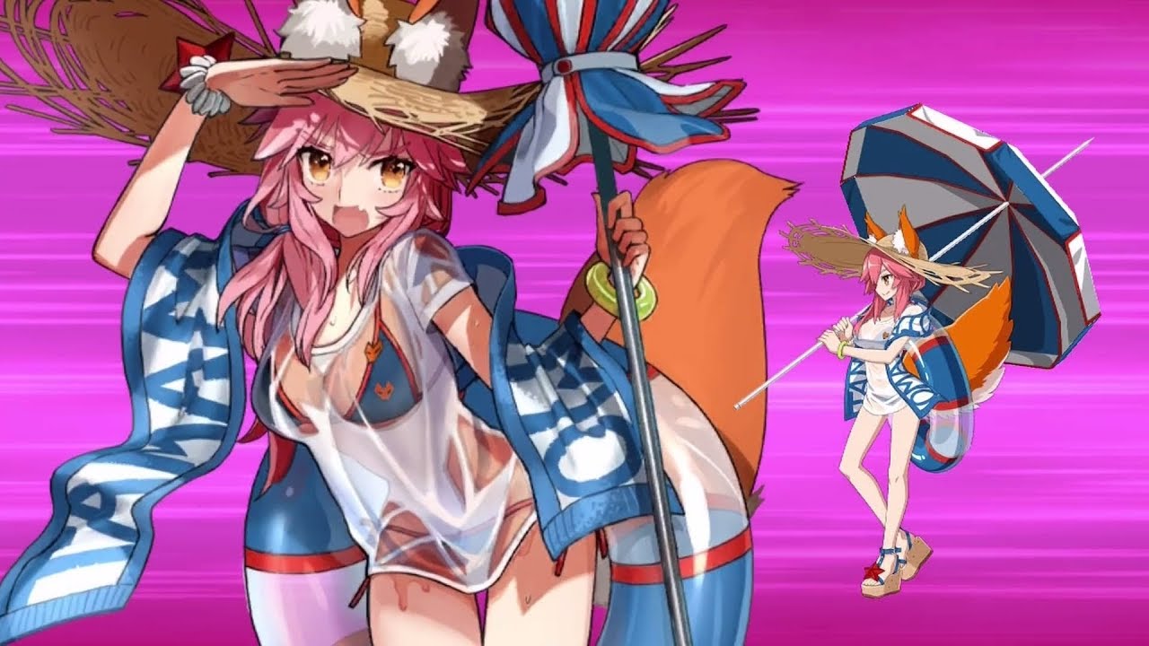 FGO】玉藻の前〔ランサー〕(水着) 宝具＆スキル＆全バトルモーション集