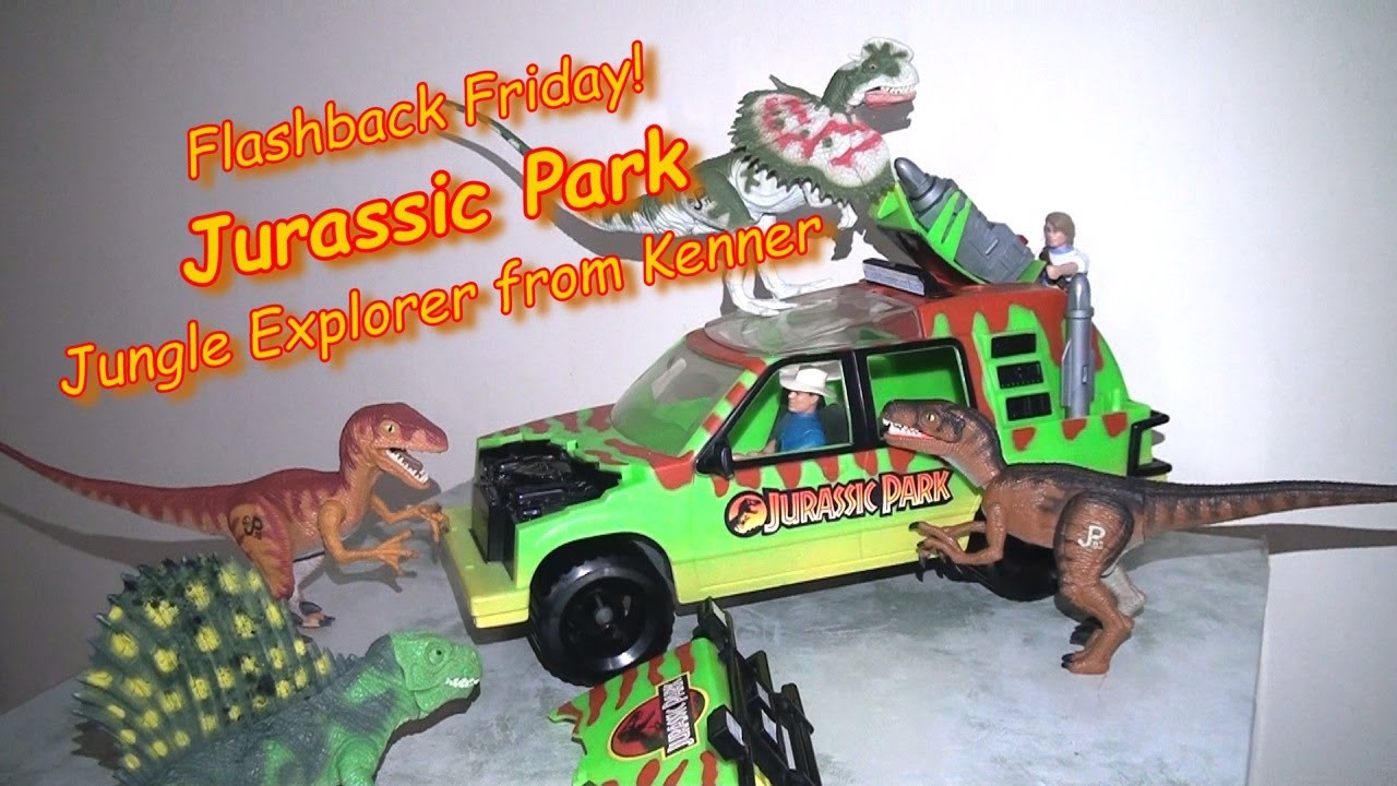 Flashback Friday! Jurassic Park: Jungle Explorer - Kenner - YouTube