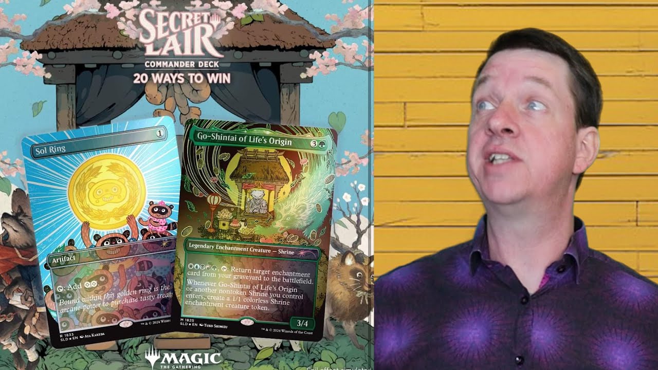 20 Ways To Win - New MTG Secret Lair Commander Deck - YouTube