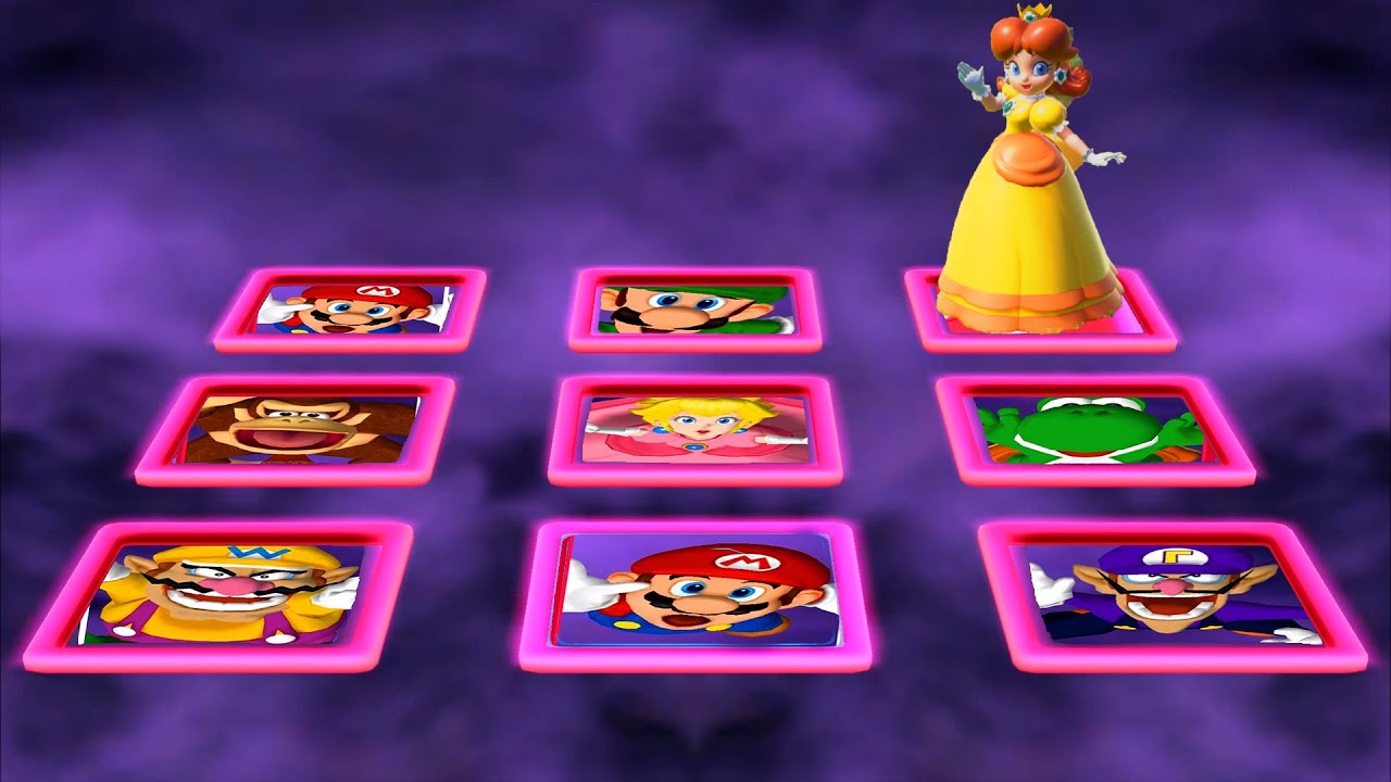 マリオパーティ4】ミニゲーム マリオ＆ルイージ vs ピーチ＆デイジー