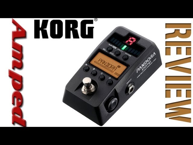Korg Pandora Stomp Effects Review - YouTube