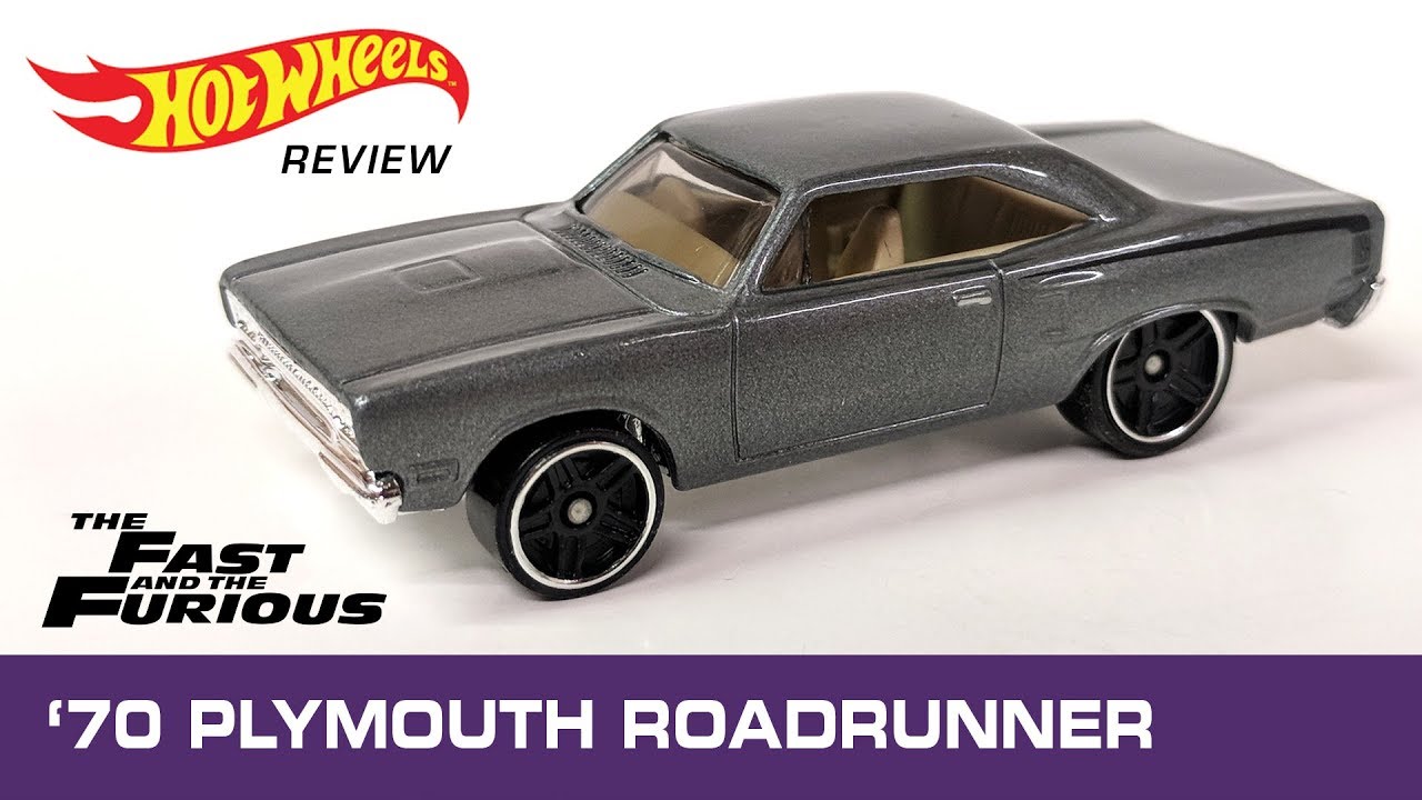 1970 Plymouth Roadrunner HEMI - Hot Wheels The Fast and the