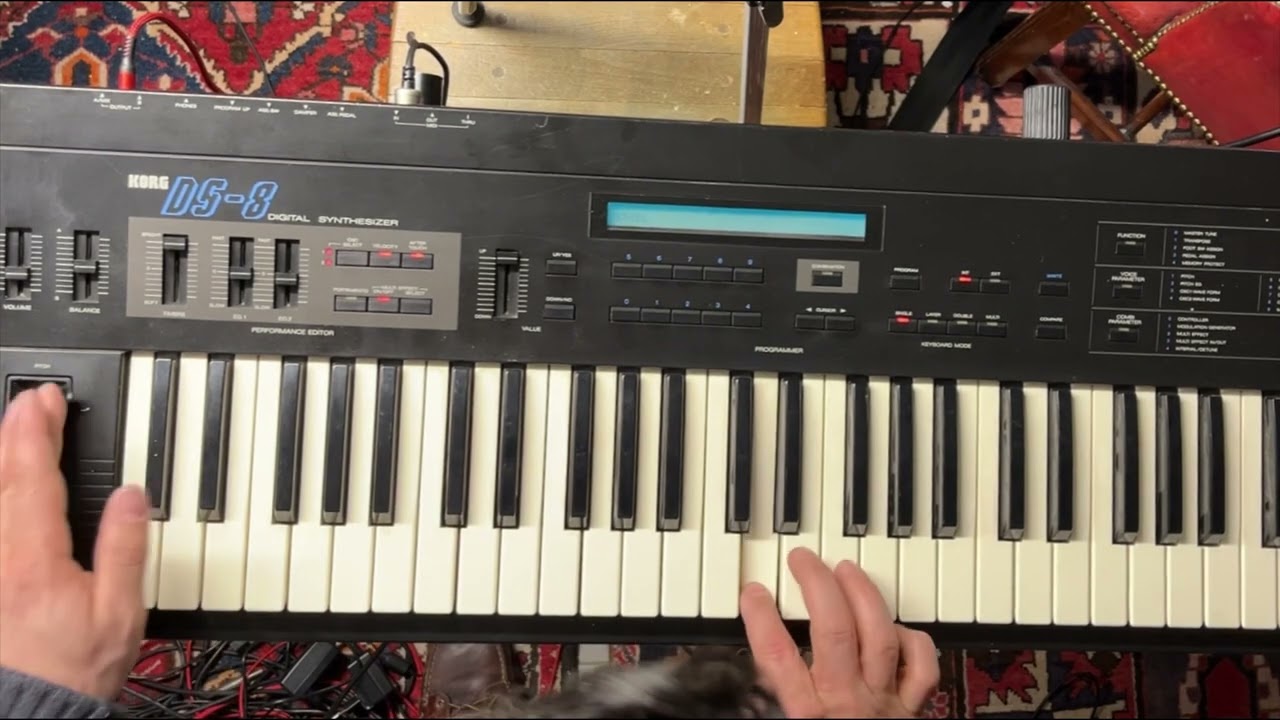 Korg DS-8 Sound Demo all 100 presets. Korg's FM Synthesizer from