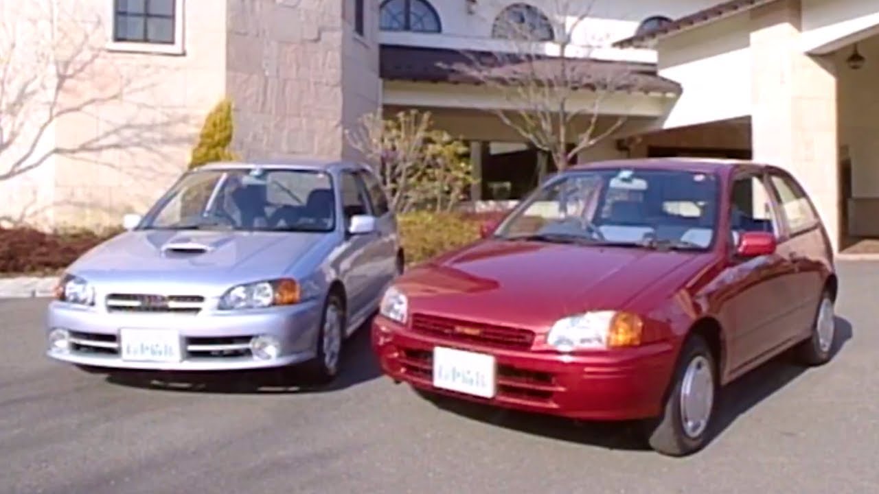 トヨタ スターレット 3ドア ルフレX . グランツァV tvk「新車情報