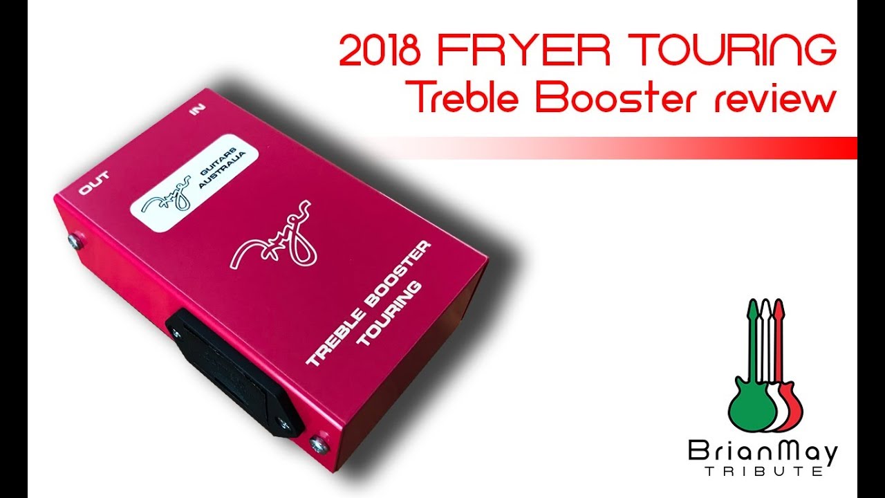 2018 FRYER TOURING Treble Booster review - (ENG.SUBS.) - YouTube